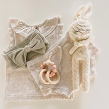 Load image into Gallery viewer, Crochet Sleeping Bunny
